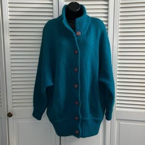 Vintage I.B. Diffusion wool blend  sweater cardigan